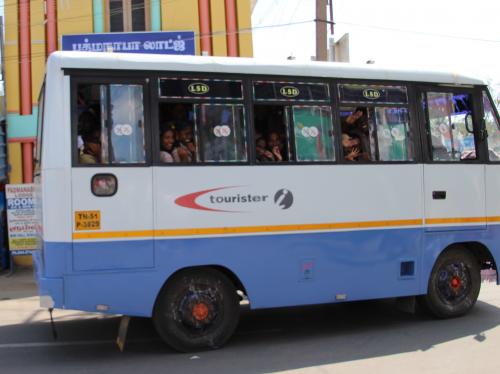 Dans les rues de Mahabalipuram