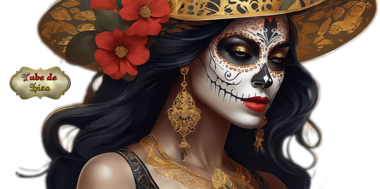 Halloween sugar skull 2