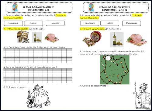 Littérature: Le tour de Gaule d'Astérix