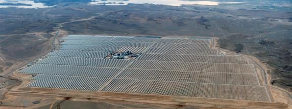 Les centrales solaires thermiques.