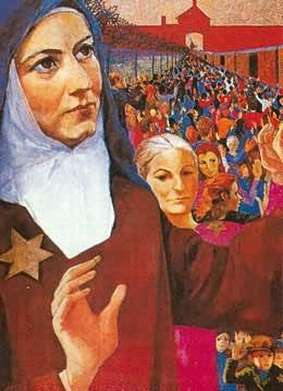 Sainte Thérèse Bénédicte de La Croix. Carmélite - Martyre à Oswiecin (Auschwitz) en Pologne († 1942)