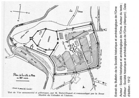 LES REMPARTS DE VIRE (Calvados)