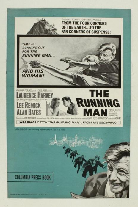 THE RUNNING MAN BOX OFFICE USA 1963