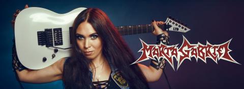 MARTA GABRIEL (CRYSTAL VIPER) - "My Angel" [Rock Goddess Cover] Lyric Video