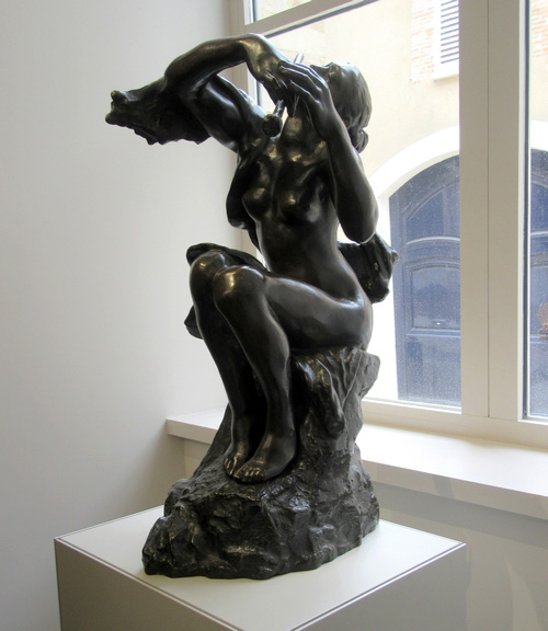 Visite du Musée de Nogent sur Seine avec l'ACC : la partie consacrée à la sculptrice Camille Claudel...