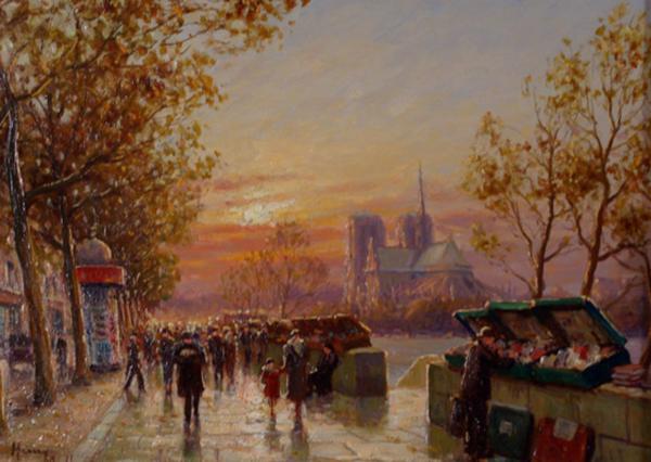 Peinture de Henry Malfroy