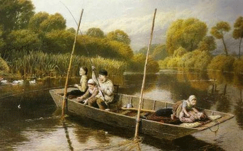 Peinture de : Myles Birket Foster