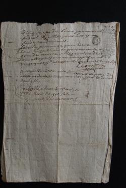 1724. Etablissement des levées des différentes impositions.