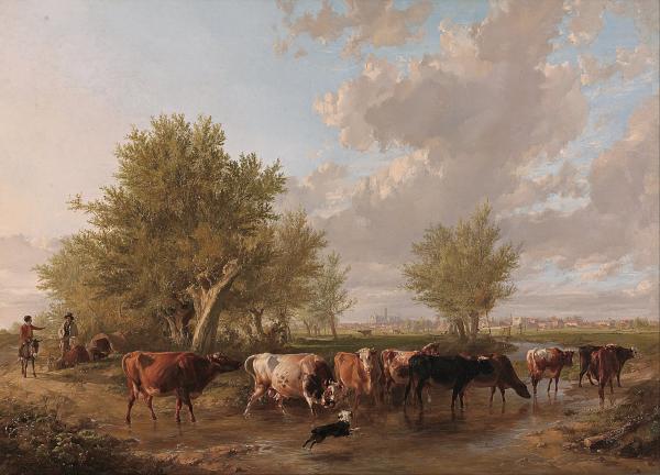 Peinture de :Thomas Sidney Cooper 
