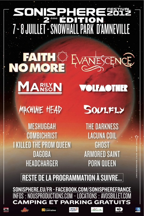 SONISPHERE FRANCE REPOND A VOS QUESTIONS!!