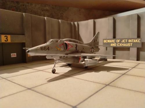 Un décor pour maquettes d'avions au 1/72