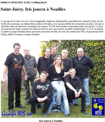 Concert château Bouscaillous juin 2011