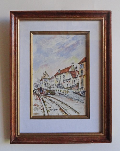 Le "tacot" , vu par les peintres de la Section Peinture des Amis du Châtillonnais...