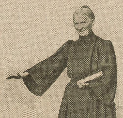 La Mère vers 1910 (Antoine le Guérisseur et ses disciples (Excelsior, 16 décembre 1910))