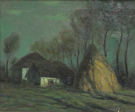 Peinture de : François-Charles Cachoud