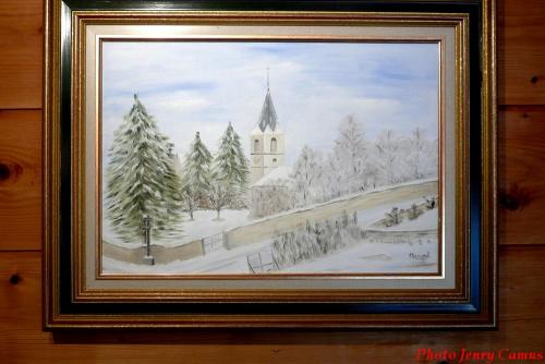 -Dominique Masson , peintre à Villaines en Duesmois