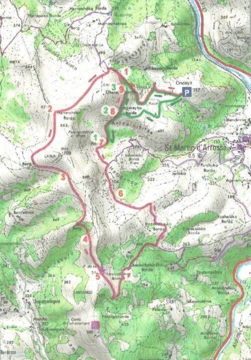 Mine Saint Martin d' Arrossa  (Pays Basque dept64)