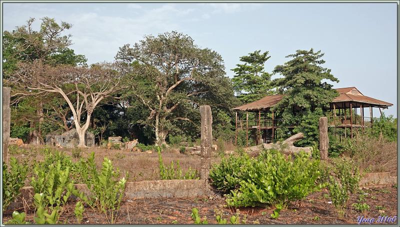 Errance dans les rues surchauffées de Bolama - Ile de Bolama - Bijagos - Guinée Bissau
