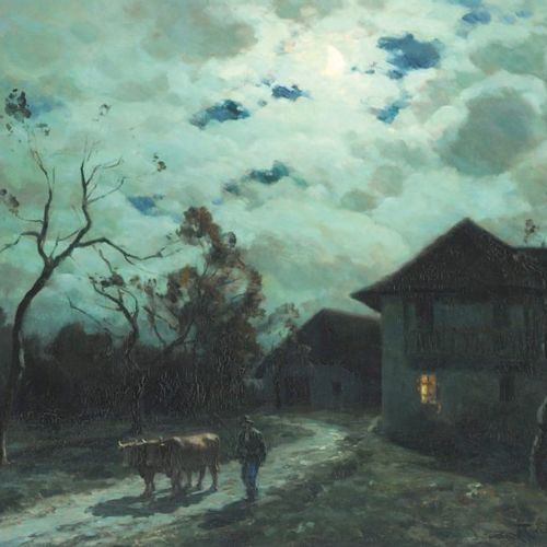 Peinture de : François-Charles Cachoud