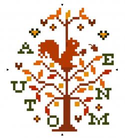 Les Arbres d'Automne + grille