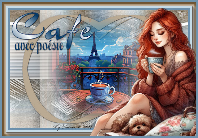 Café avec poésie