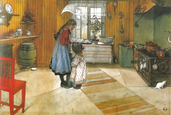 Mardi - Mon artiste du mardi : Carl Larsson, artiste suédois