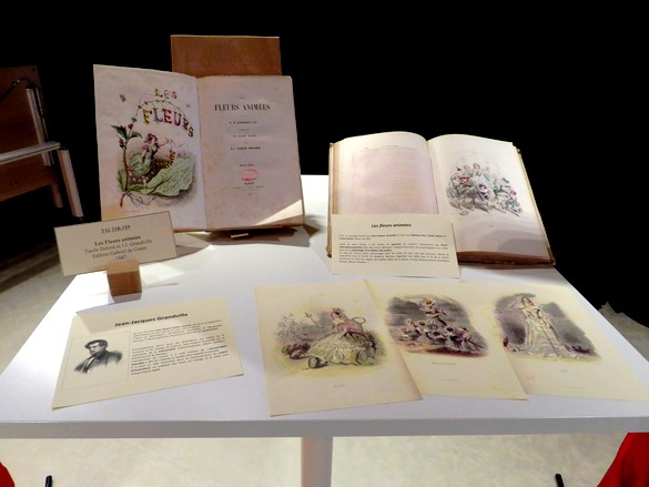 Une superbe exposition de livres de contes a eu lieu à la médiathèque Victorine de Chastenay