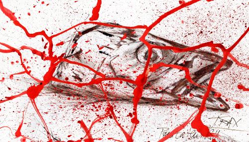 Eaten Fish, dessinateur iranien camp de Manus Island Australie réfugiés Amnesty