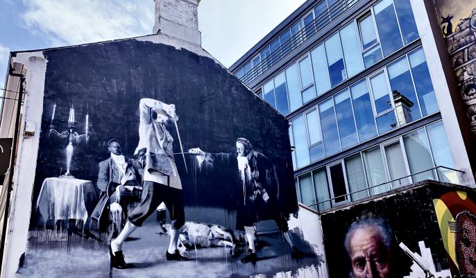  Mur peint sur Hill Street