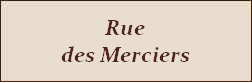 La Rochelle rue des Merciers