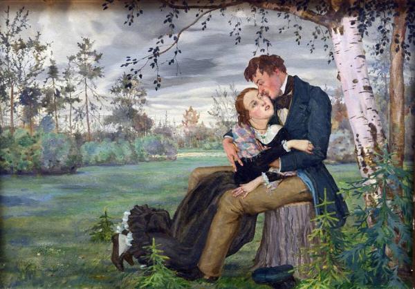 Samedi - Un thème, un tableau : ""Un peu de love et de tendresse"