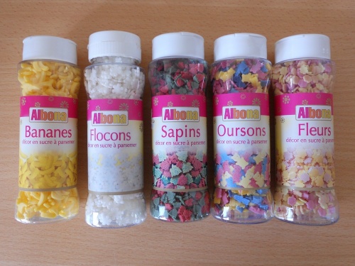 Sucres déco à parsemer