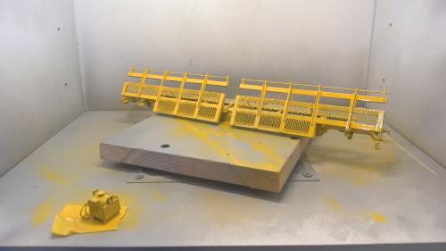 Wagon pupitre en HO fabrication complète 