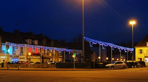 Châtillon sur Seine décorée pour les Fêtes de 2011...