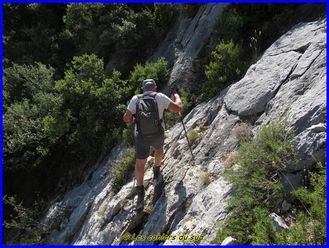 sainte Victoire, le col Saint Ser, le vallon de Bramefan