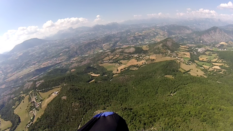 La course avec le vent