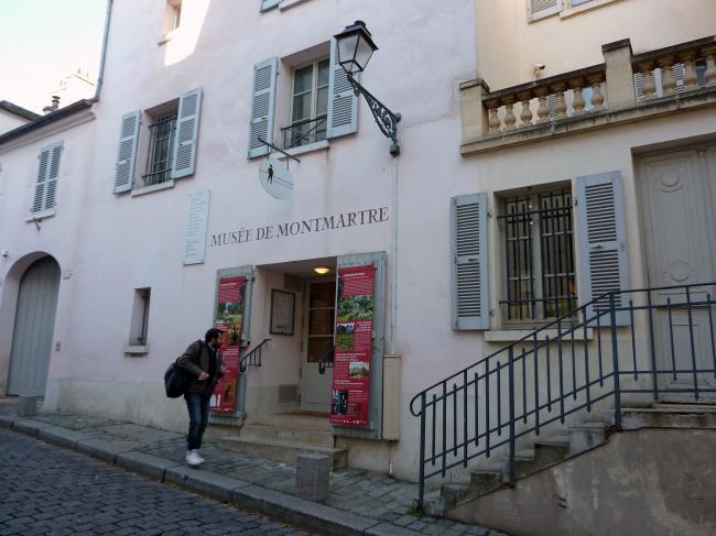 Je viens de découvrir le musée de Montmartre
