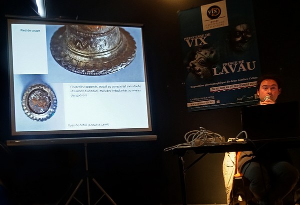 "Le prince de Lavau" une conférence de Bastien Dupuis, archéologue à l'I.N.R.A.P, proposée par les Amis du Musée du Pays Châtillonnais-Trésor de Vix
