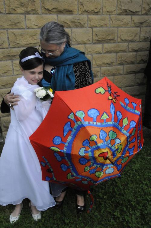 Le mariage des parapluies... 