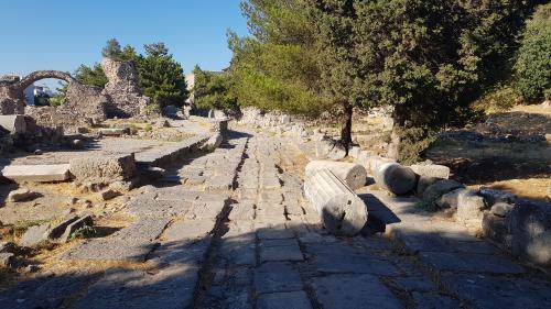 KOS, l'acropole de l'agora
