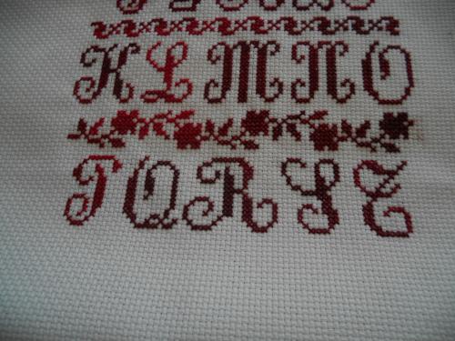 SAL Sampler maison grille 7/12