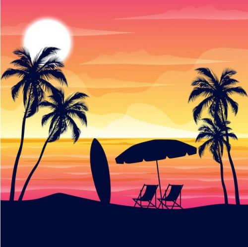 Vacances vecteur