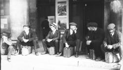 Si nous vivions en 1913, départ de la classe - conscrits de l'année 1912 avant leur intégration