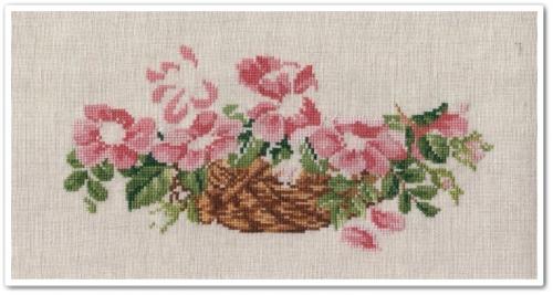 Wild Roses Basket 5