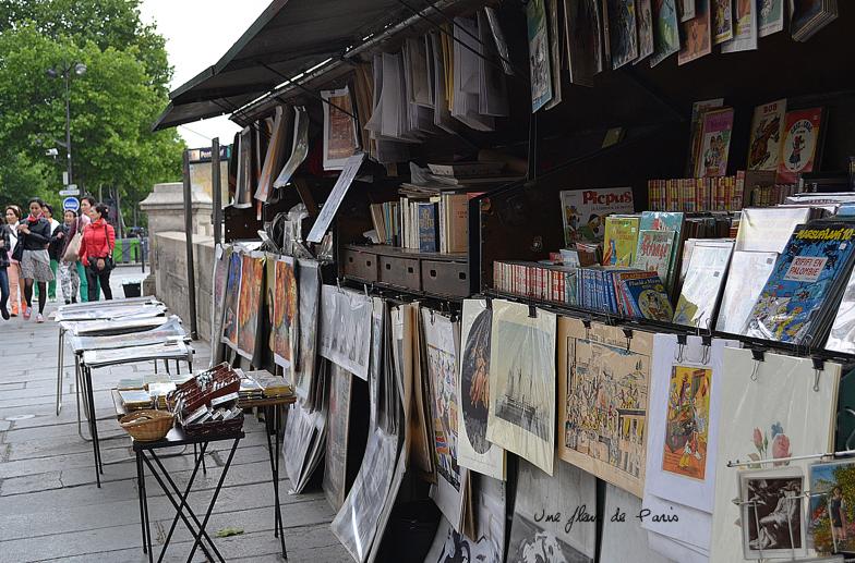 L'Île de la Cité : Les bouquinistes
