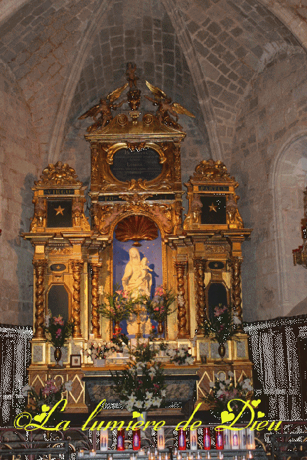 Moustiers Sainte Marie : La chapelle Notre-Dame de Beauvoir