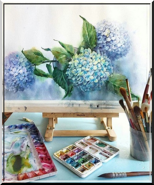 Peinture de : Eléna Moroz