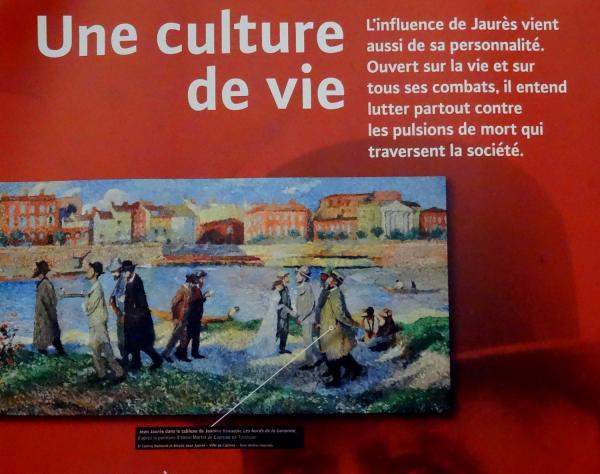 "Jaurès, un pacifiste pragmatique" une exposition proposée par la Ligue des Droits de l'Homme