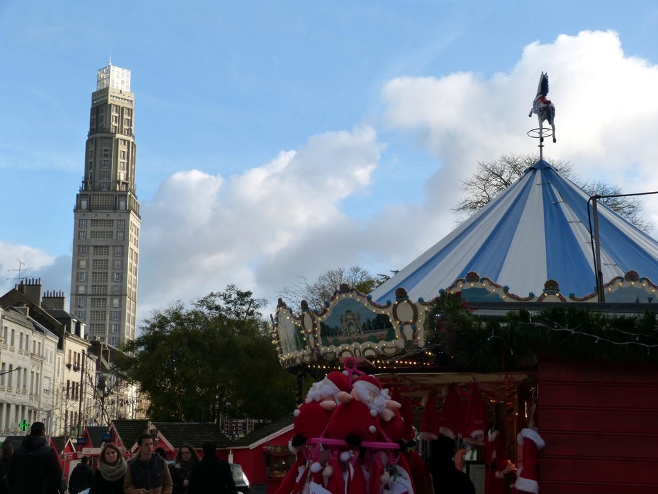 Petites maisons rouge partout !