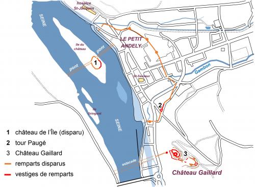 LES REMPARTS DES ANDELYS (Eure)